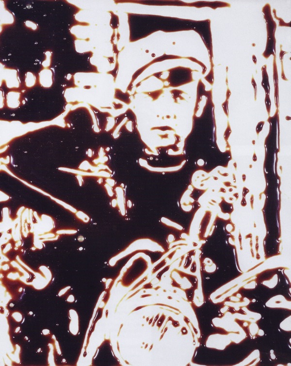 Vic Muniz Marlon Brando from Pictures of Chocolate